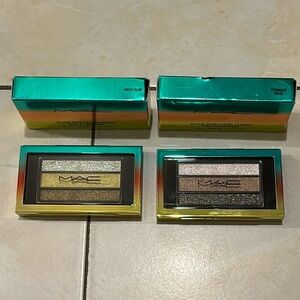 M.A.C Wash and Dry Veluxe Pearlfusion eyeshadow set